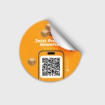 QR Code Bewertung Aufkleber Etiketten Rolle für amazon Bewertungen – Bild 3