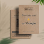 Bewerten Sie uns auf Google Karte "Craft" mit Google Bewertung QR Code – Bild 2