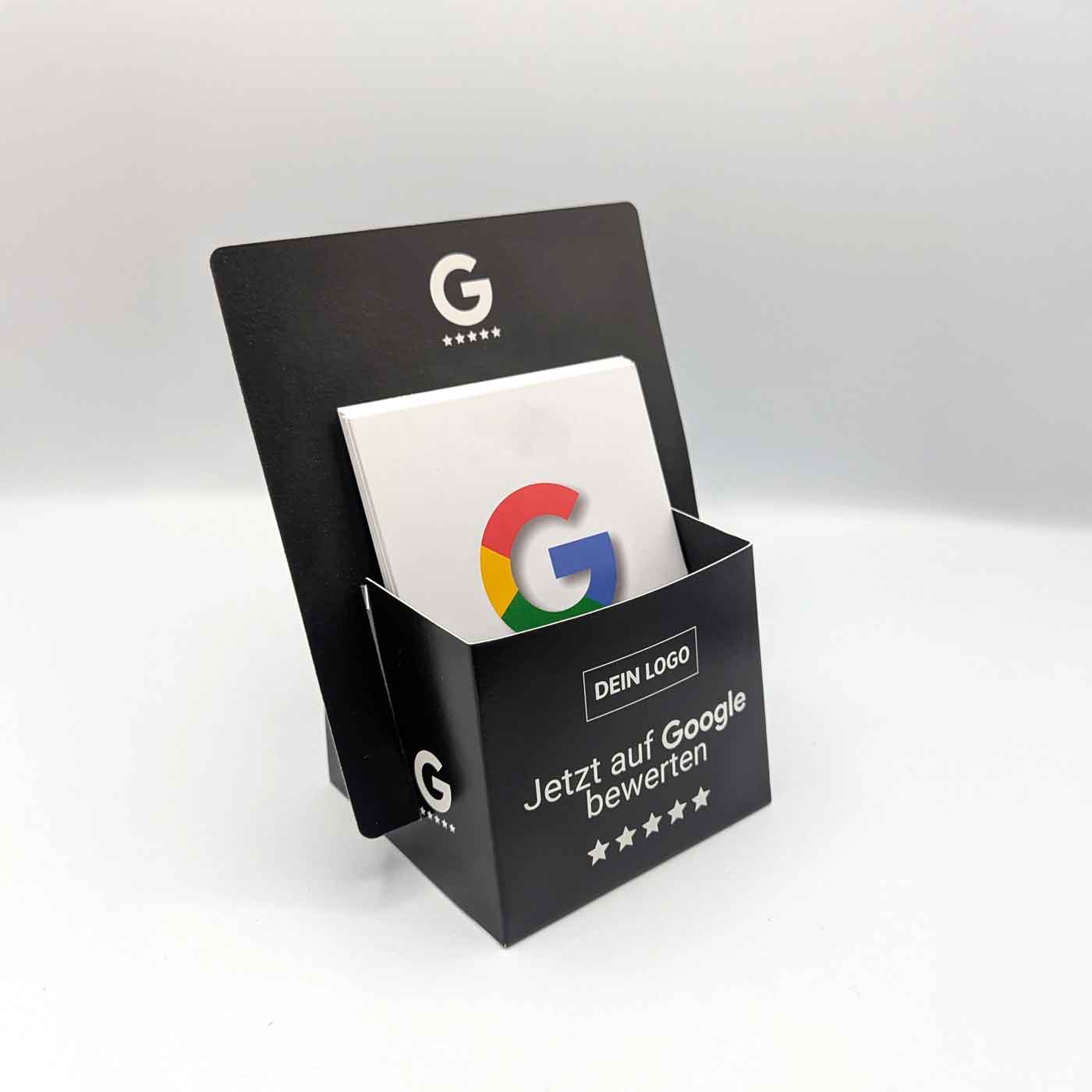 Kartenbox für Google Bewertungen DIN A6
