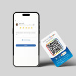 Google Bewertung NFC Karte "Color" mit Google Bewertung QR Code – Bild 3