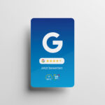 Google Bewertung NFC Karte "Color" mit Google Bewertung QR Code – Bild 4