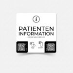 Patieteninformation Smart Sticker mit NFC und QR Code – Bild 2