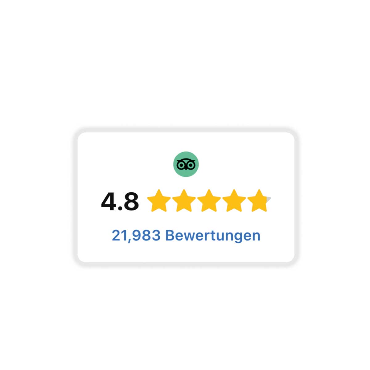 TripAdvisor Bewertungs-Widget [Digital]