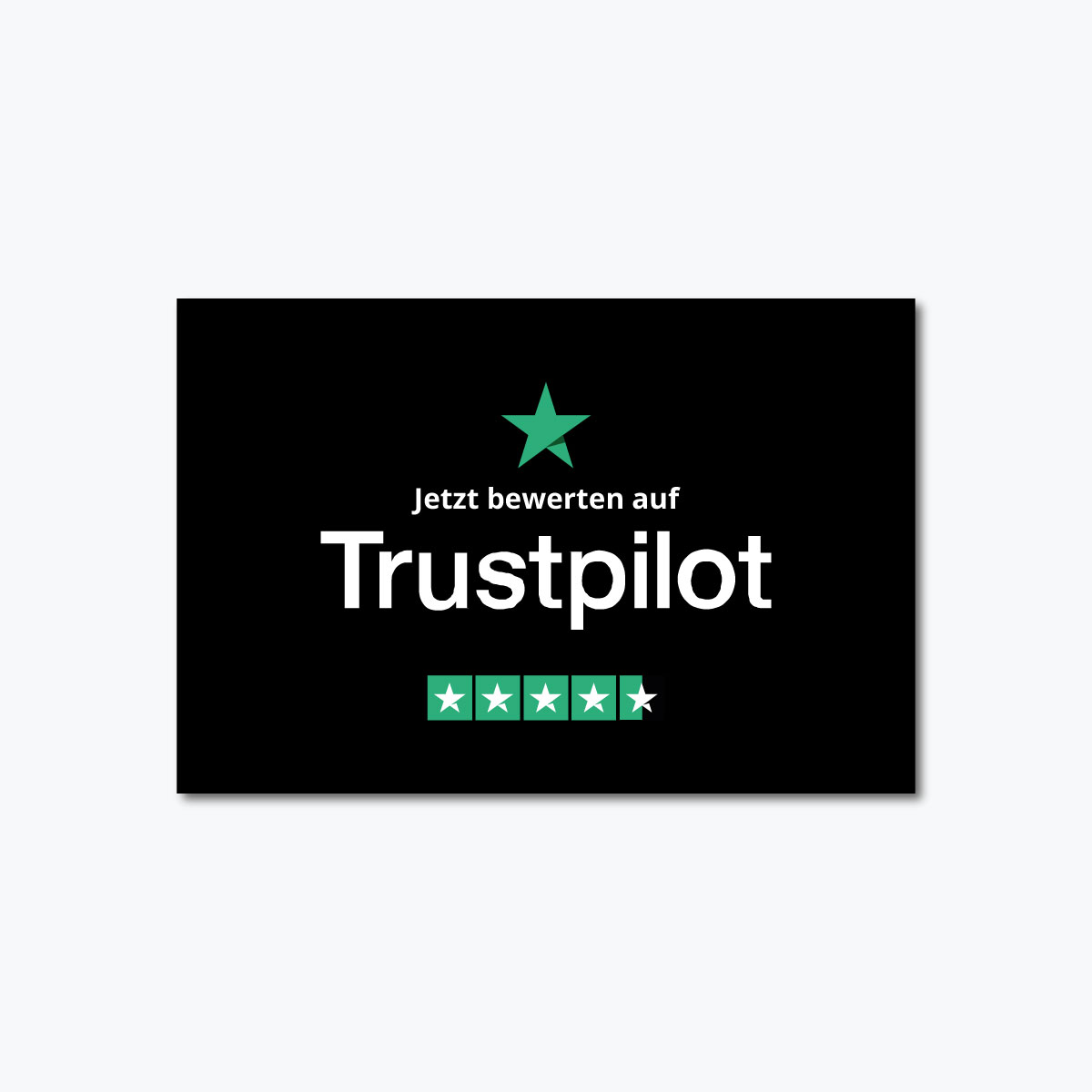 trustpilot-cards-starter-front Trustpilot Bewertung QR Code Visitenkarte Standard – Bild 1