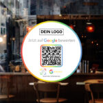Google Bewertungssticker Window